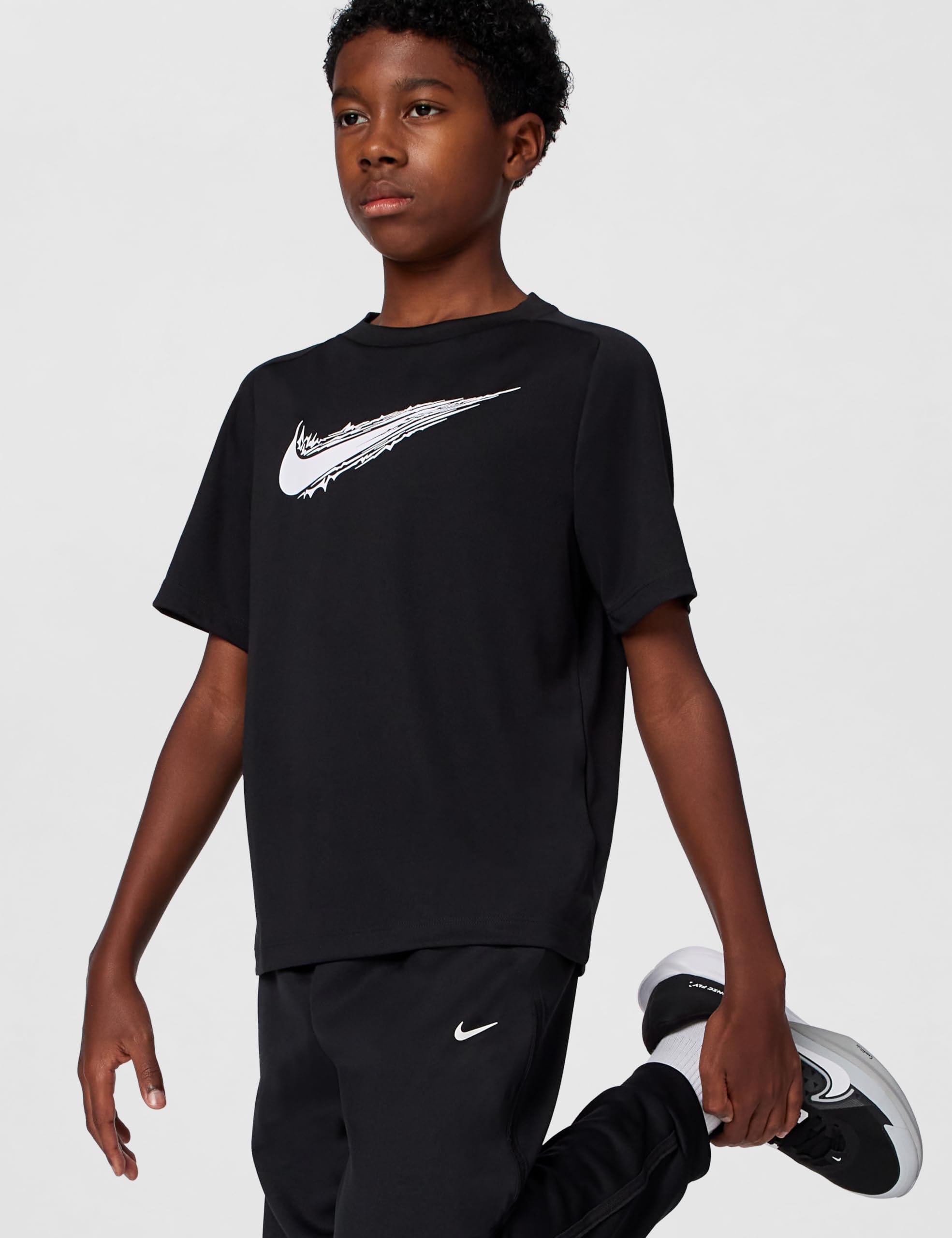 Nike Nike Multi Camiseta de Manga Corta Dri-fit - Niño Shirt Unisex niños (Pack de 1)