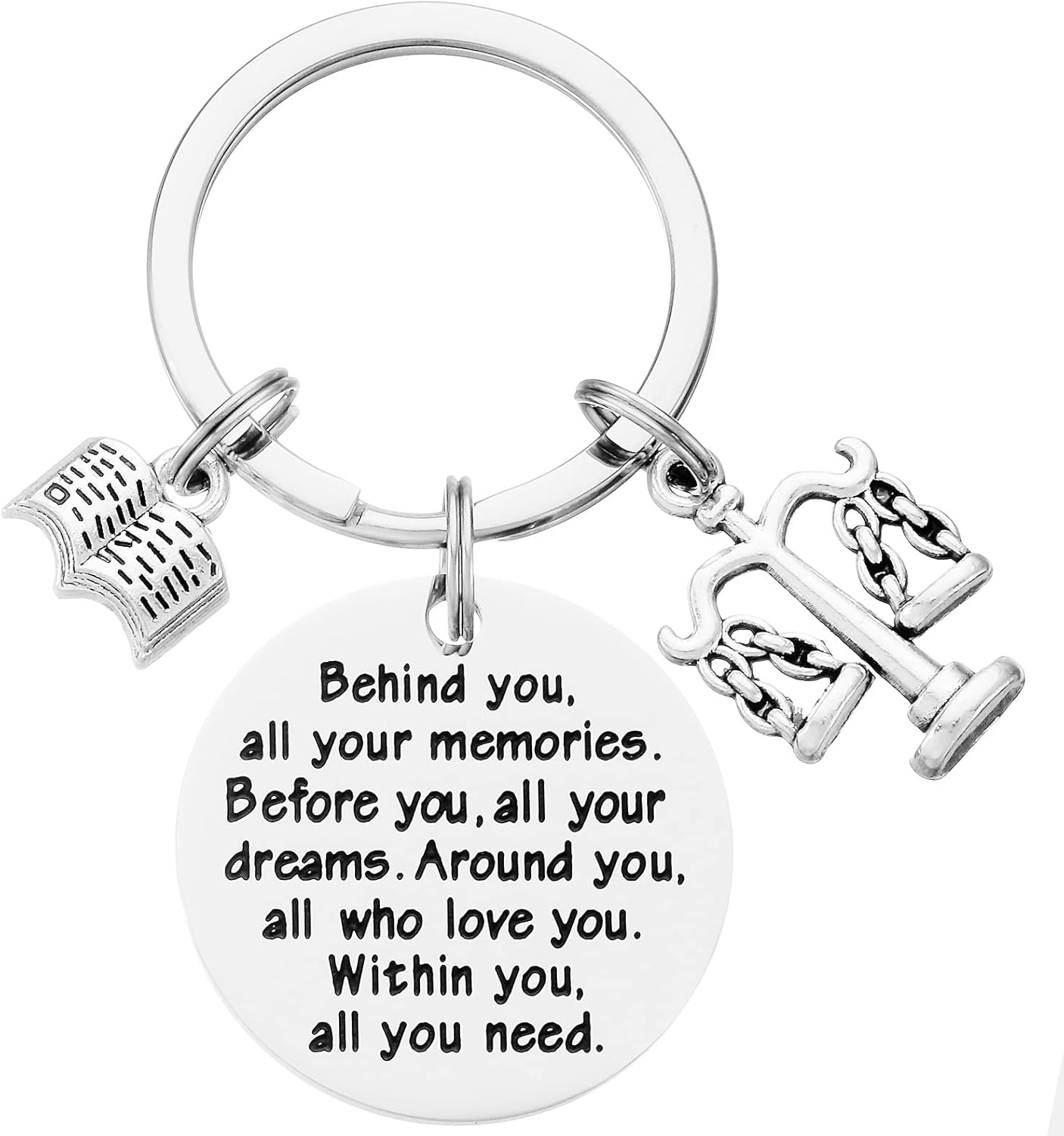 HUTIMY Attorney Keychain Gifts for Women Men Office Best Funny ...