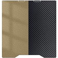 Vista 15 de Placa de construcción mejorada de 120x120mm, cama de impresión PET+PEI lisa/texturizada, placa de construcción de acero con resorte de doble cara