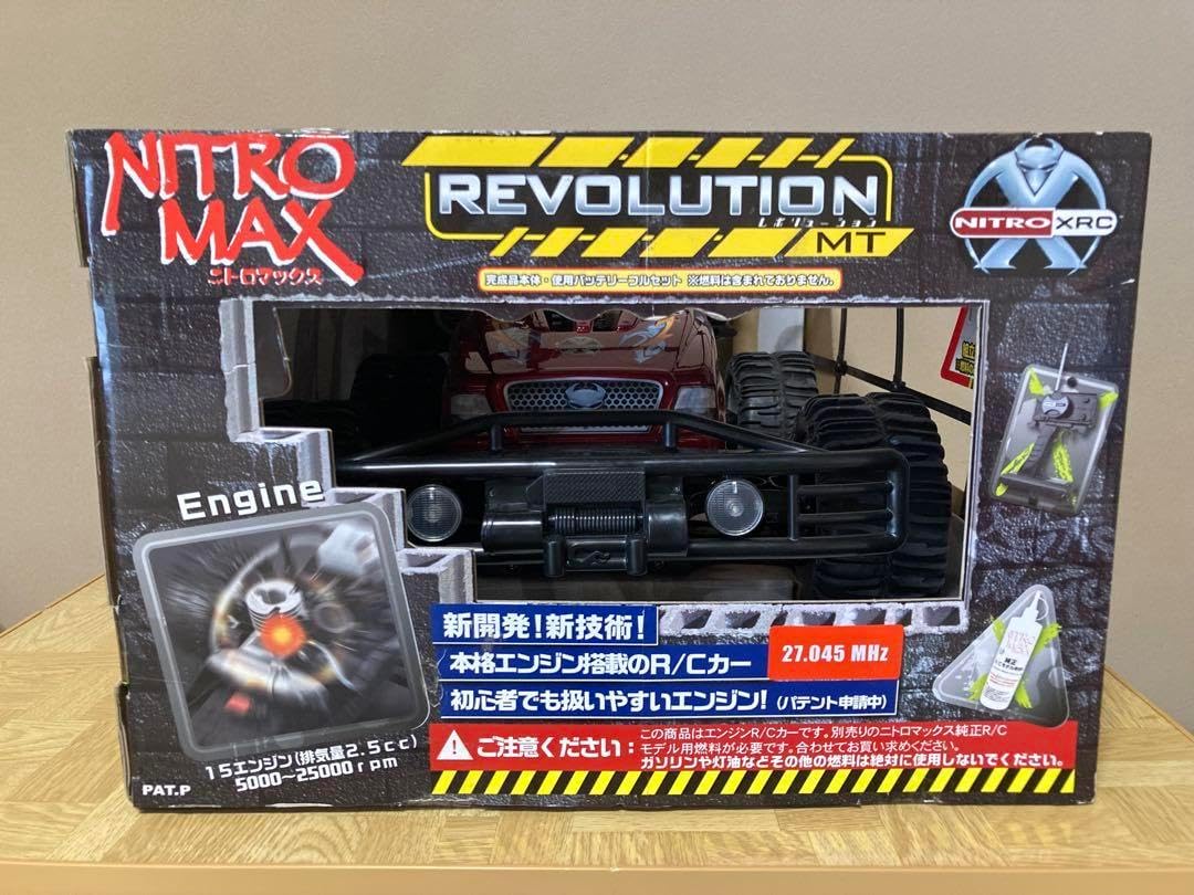 未開封 エンジンラジコンNITRO MAX REVOLUTION XRC
