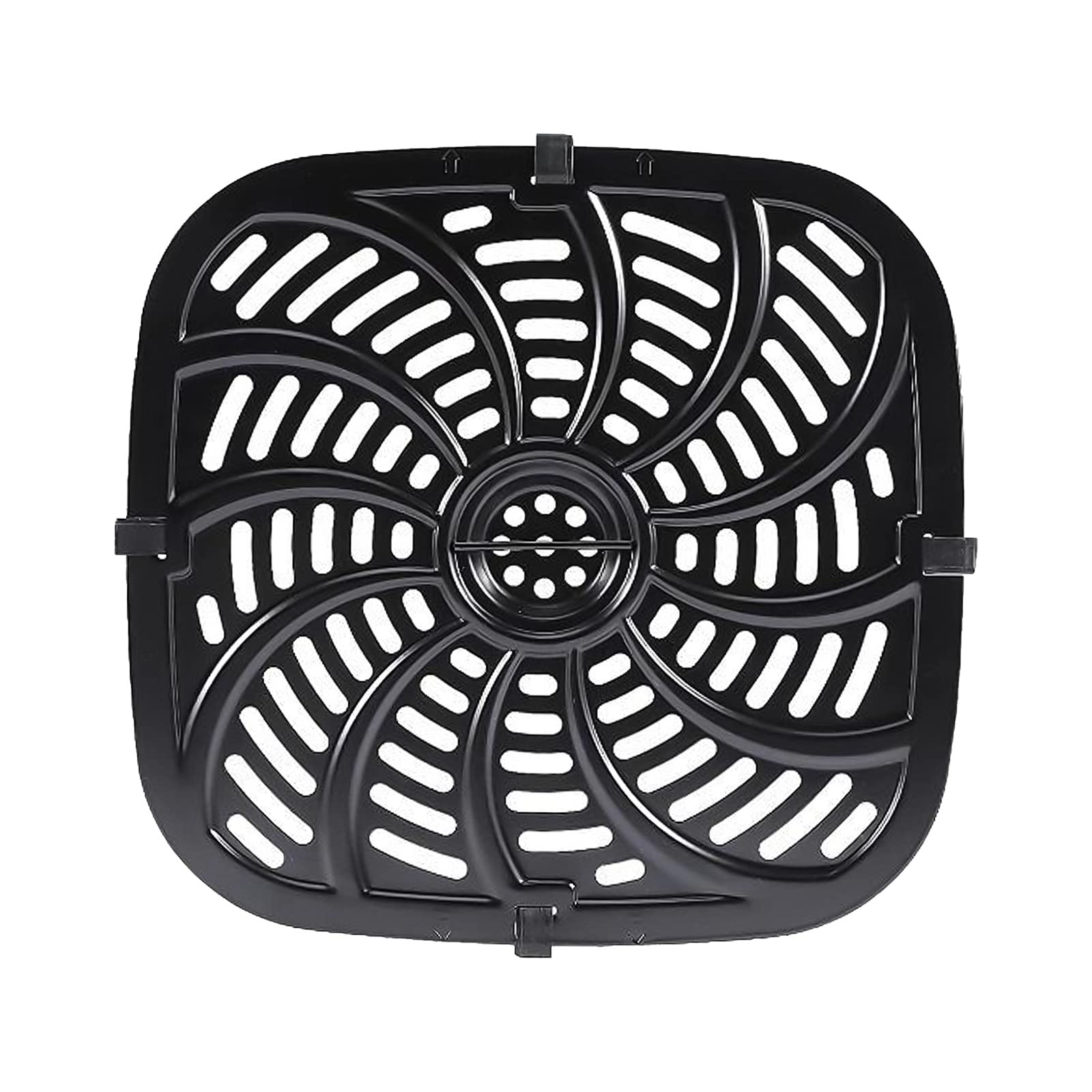 Air Fryer Pan Food Separator Cooking Divider Nonstick Fry Coating Pan Fit for 8QT Metal