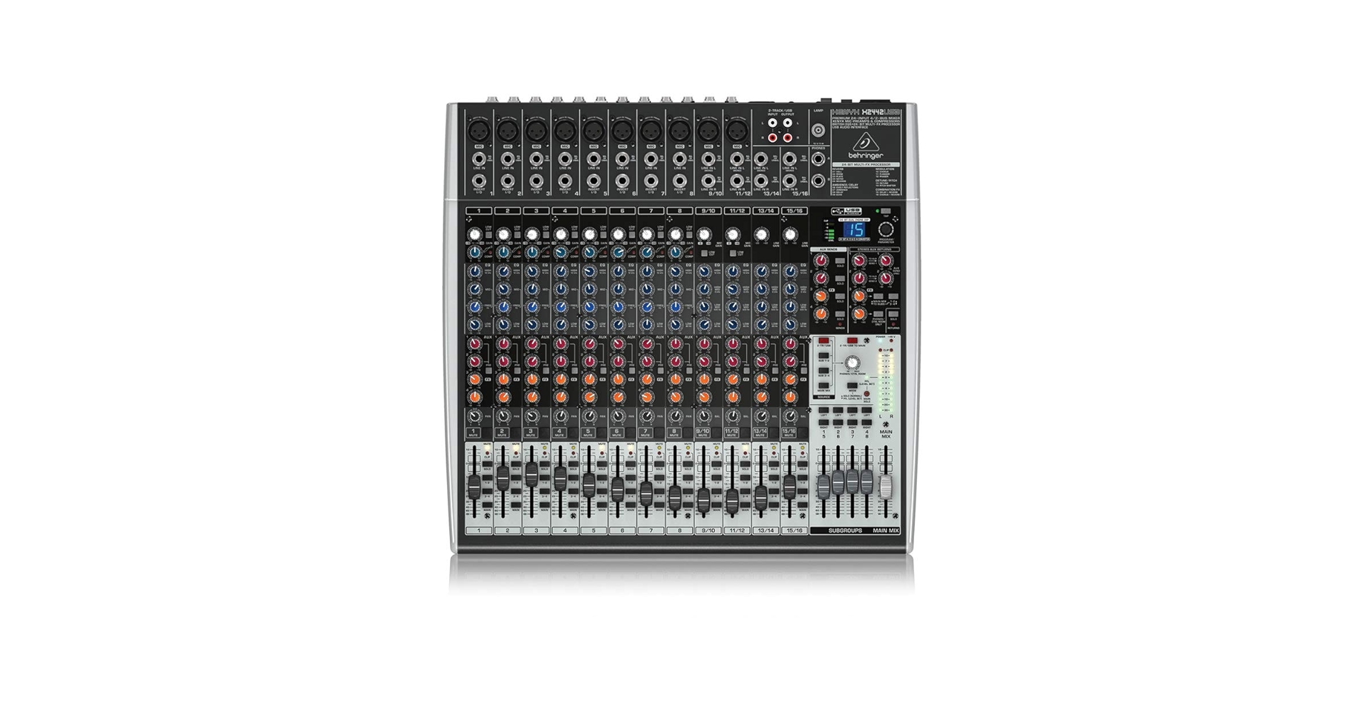Amazon.com: Behringer XENYX X2442USB 24 Channel Usb Mixer