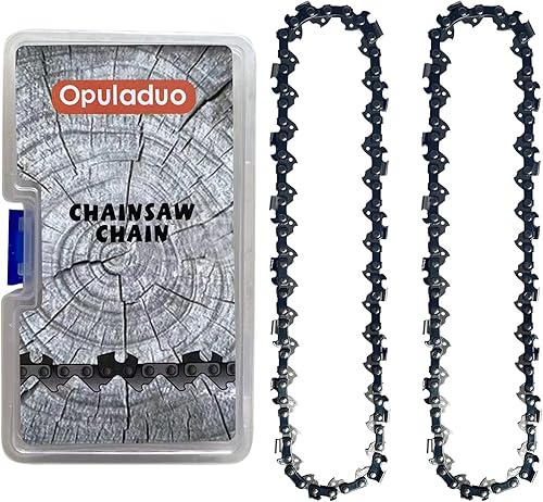 Miniatura 6 de 2 cadenas de sierra de poste de 8 pulgadas para sierra de poste Black & Decker LPP120 LPP120B NPP2018, cadena de repuesto de 8 pulgadas para Black &