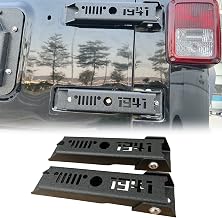 Steel Tailgate Door Hinge Replaced Reinforcement Mounting Set for 2007-2018 Wrangler JK/JKU(Not fit 2018 Wrangler JL)