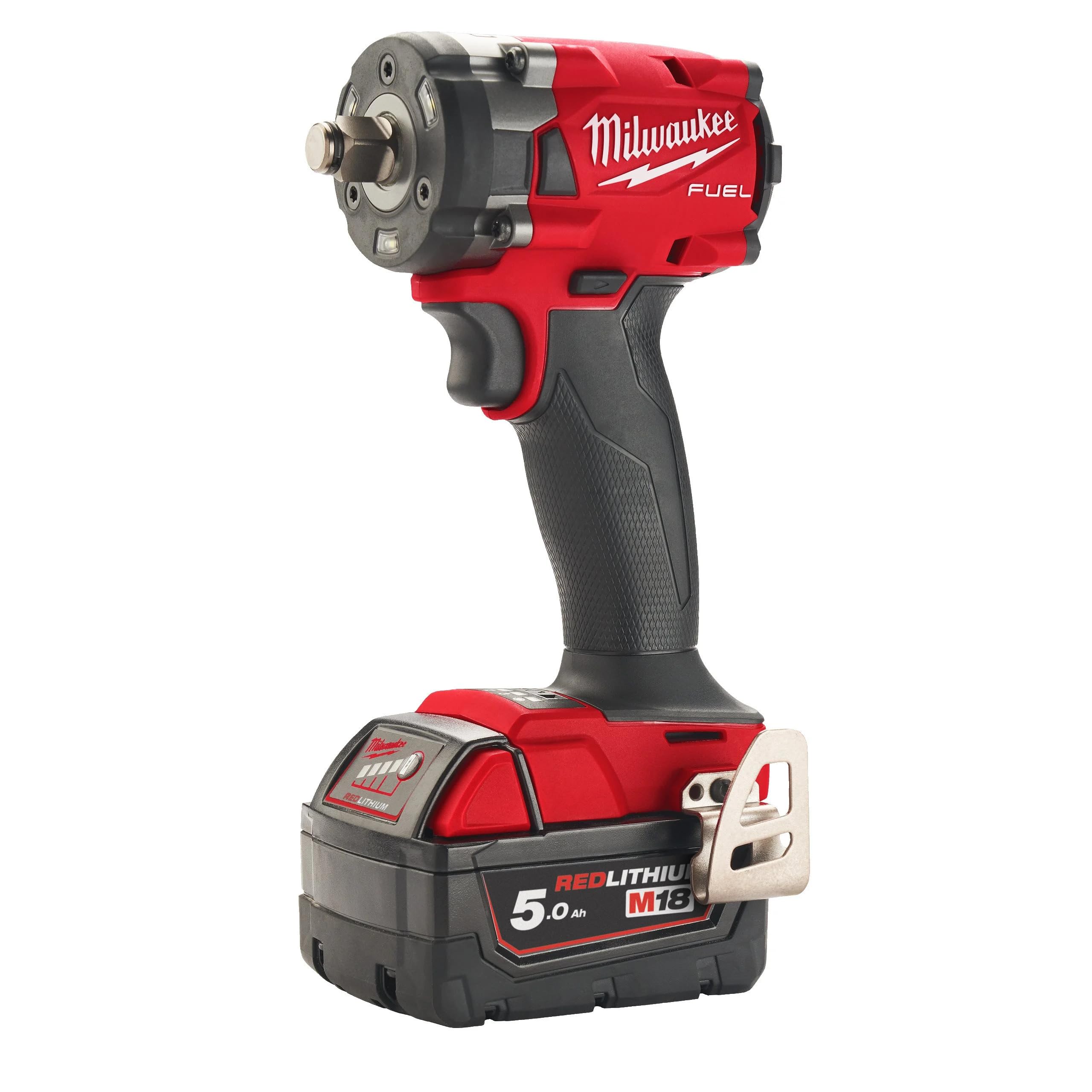 Milwauk - Chiave a percussione Milwaukee M18 FIW2F12-502X, Rosso, 0