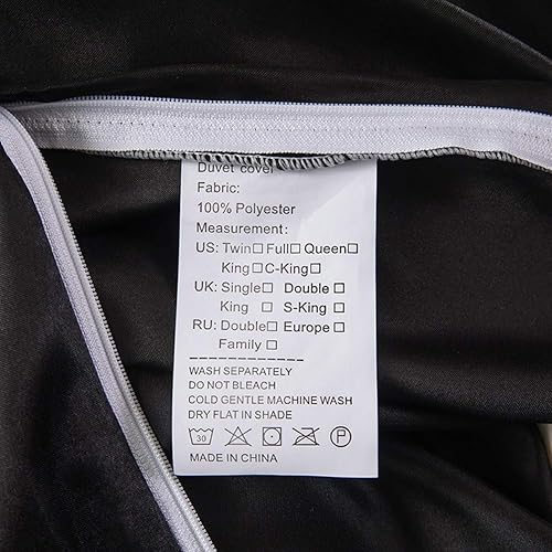 Miniatura 8 de Diydress Juego de funda de edredón dorada de 3 piezas, tamaño Queen, ropa de cama de satén de seda con lazos ocultos, suave, cómodo, resistente a