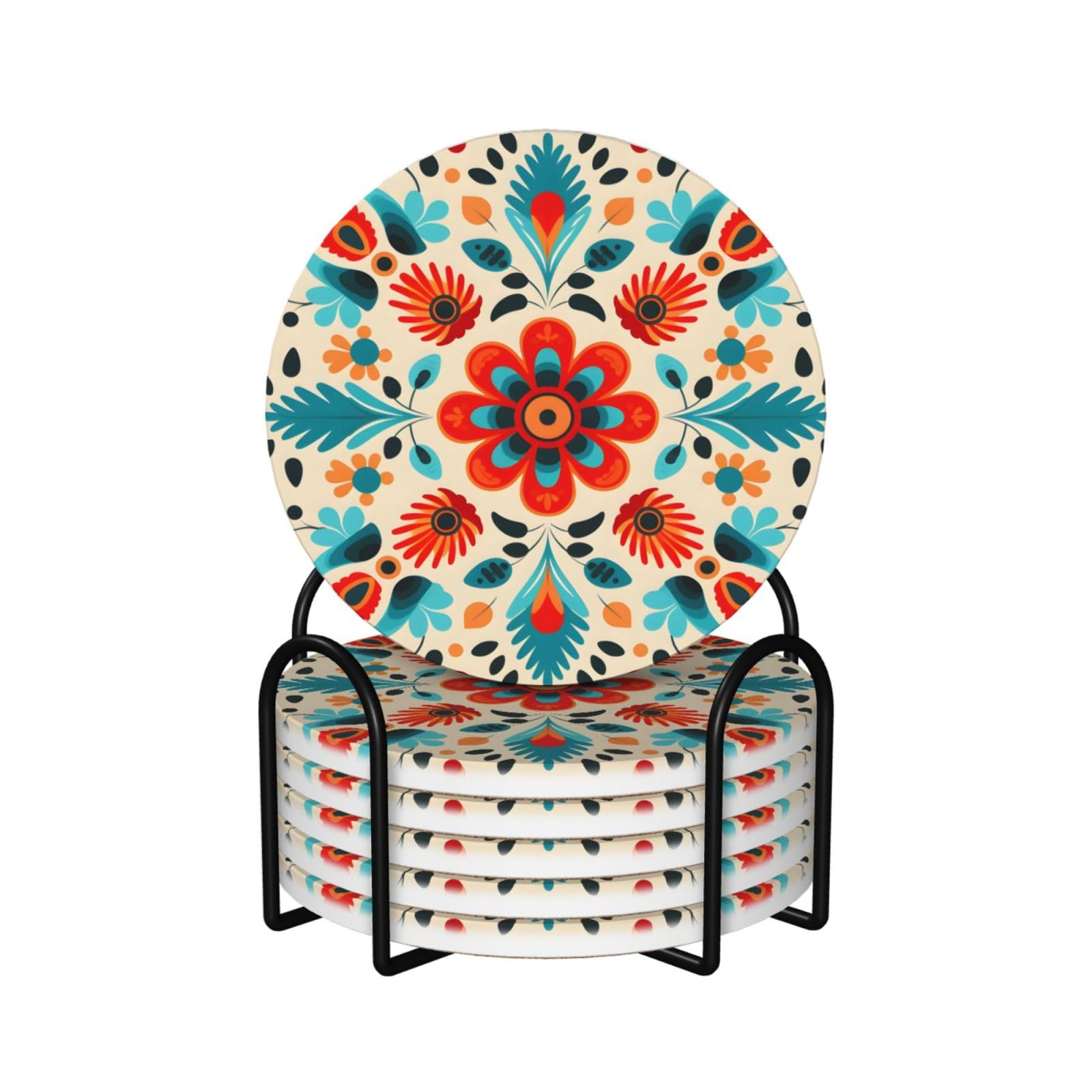 Dessous de verre céramique liège antidérapant protection table