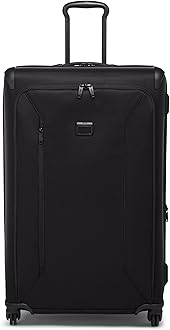TUMI - Aerotour 4 Wheel Expandable Luggage - Men's and Women's Business and Leisure Travel Suitcase, Black, Extended Trip Expandable Packing Case, Extended Trip Expandable Packing Case