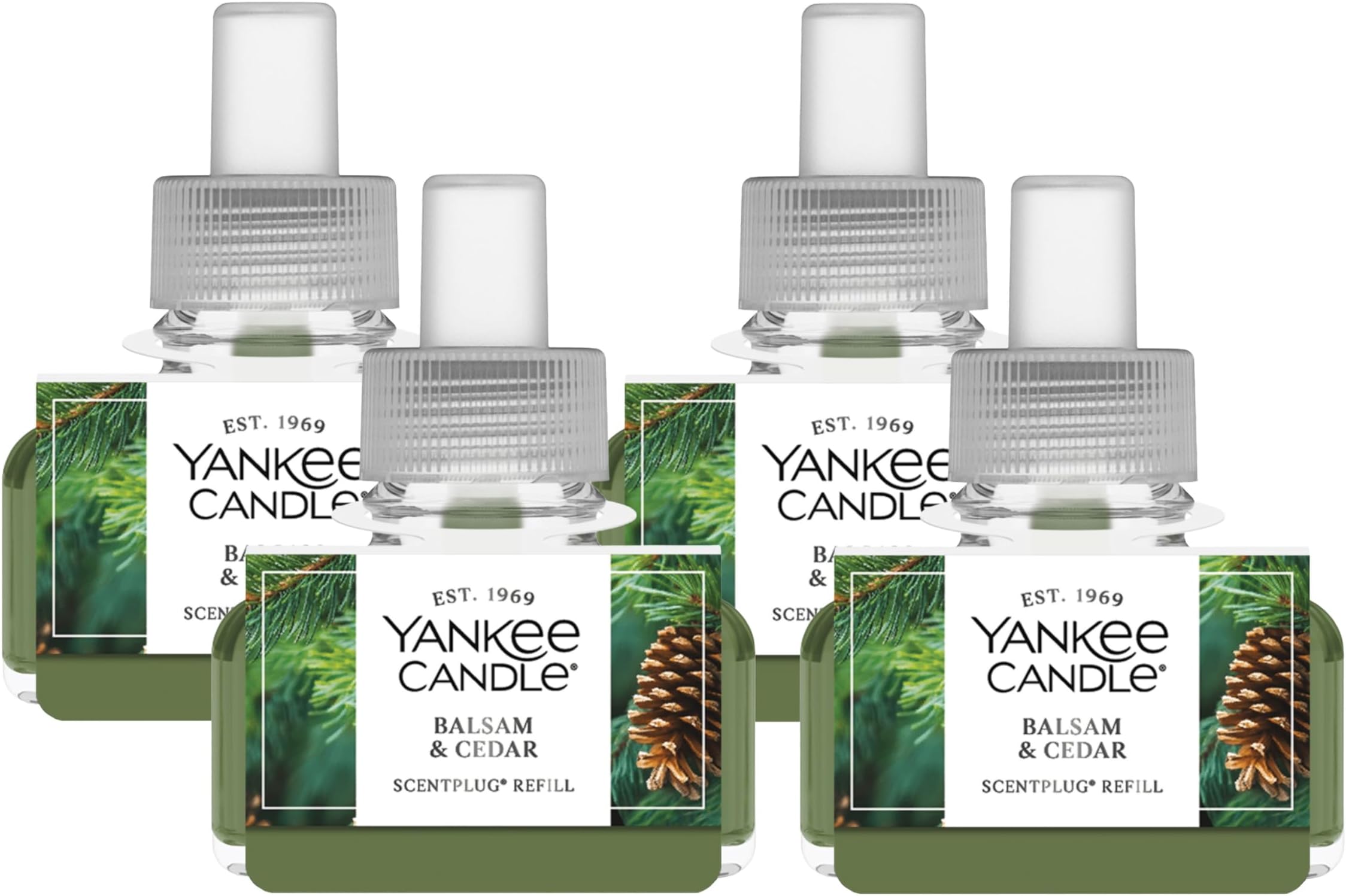 Balsam & Cedar ScentPlug Refills (Pack of 4)