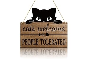 Cats Welcome People Tolerated Cat Lover Gifts for Women