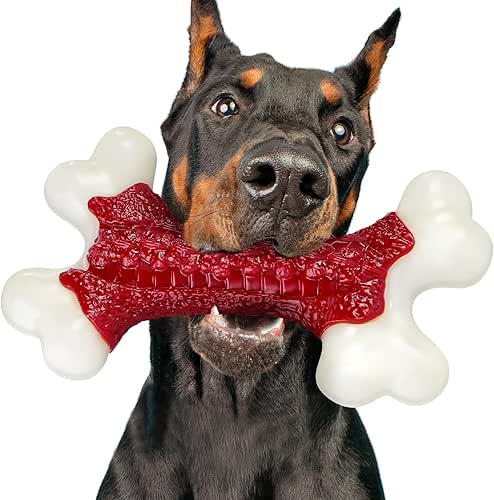 Tough Dog Toys, Toys for Aggressive Chewers Large Breed, Chew