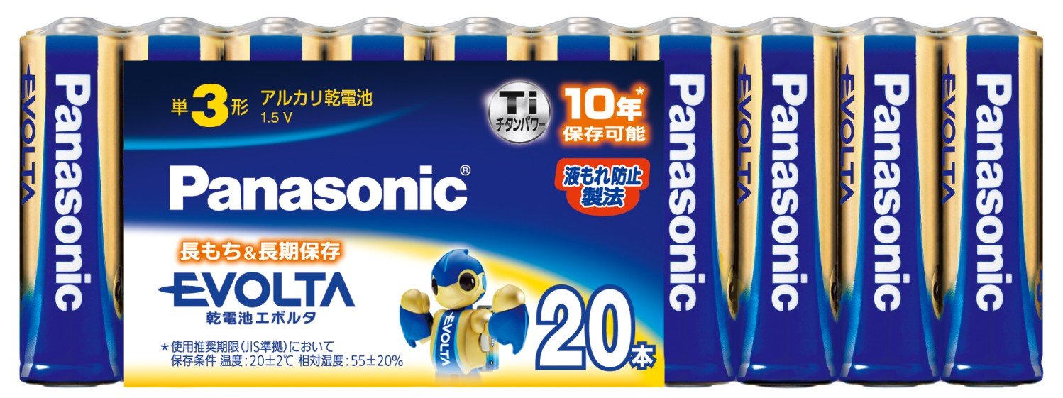 パナソニック アルカリ乾電池エボルタ単3形20本パック×6セット Amazon | パナソニック エボルタ 単3形アルカリ乾電池 20本