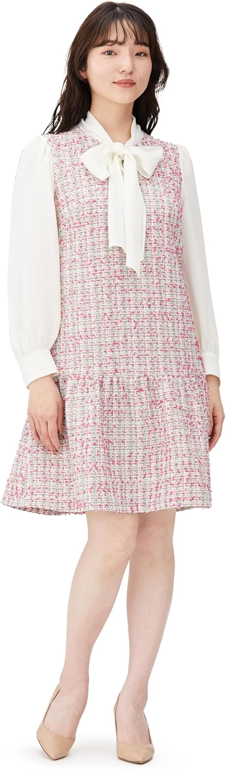 Amazon.co.jp: [グレースコンチネンタル] ﾂｲｰﾄﾞｺﾝﾋﾞﾜﾝﾋﾟｰｽ : ファッション