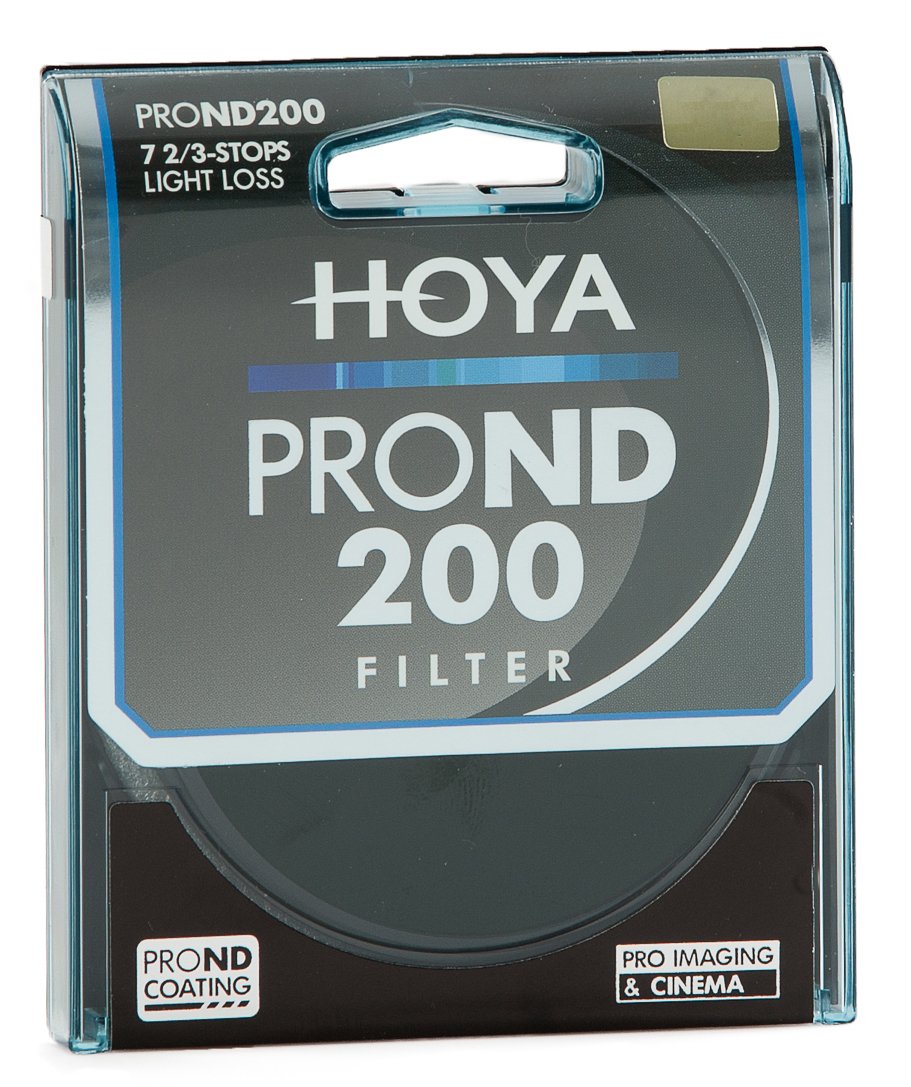 Hoya YPND020072 Pro ND-Filter (Neutral Density 200, 72mm), Schwarz