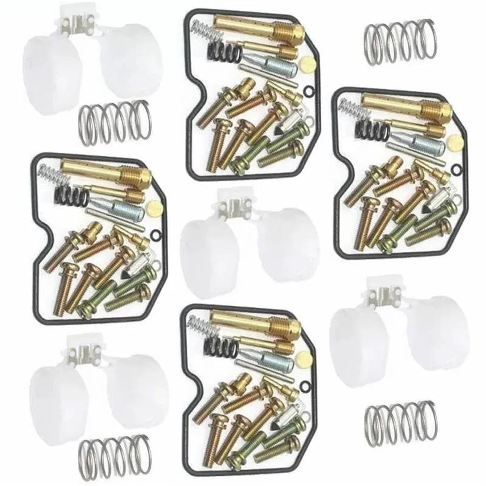 Kit Di Riparazione Del Carburatore Per Motociclette Galleggiante Per Kawasaki Per Zephyr 550 ZR550 1990-1993 Guarnizioni Membrana pompa
