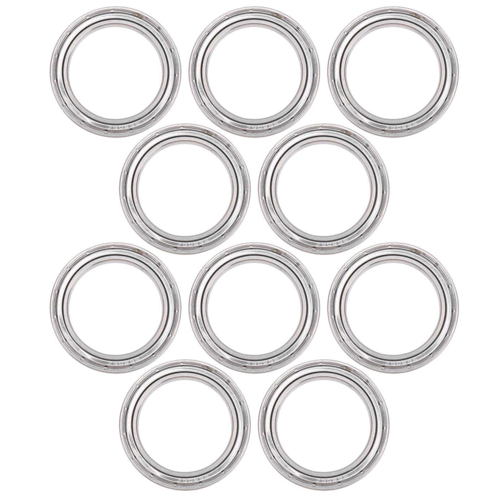 Rodamiento de husillo de repuesto S6806Z, rodamiento rígido de bolas para bomba de agua de motor, rodamiento de acero de bajo ruido y altas RPM, 30 mm de diámetro interior, 42 mm