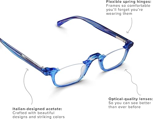 Miniatura 3 de eyebobs Untamed - Lectores prémium para mujeres y hombres  Gafas de medio borde