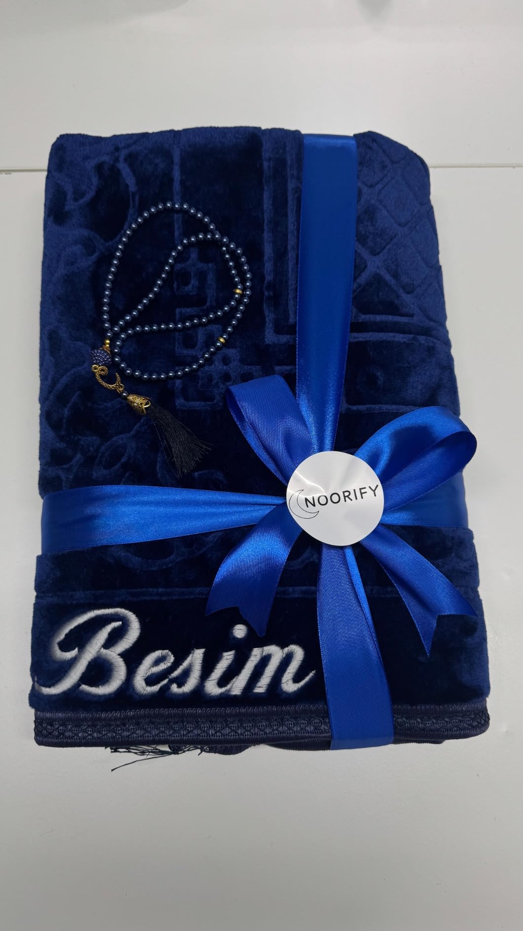 Gebetsteppich mit Namen