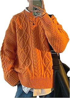 Amazon Co Jp オレンジ セーター トップス 服 ファッション小物