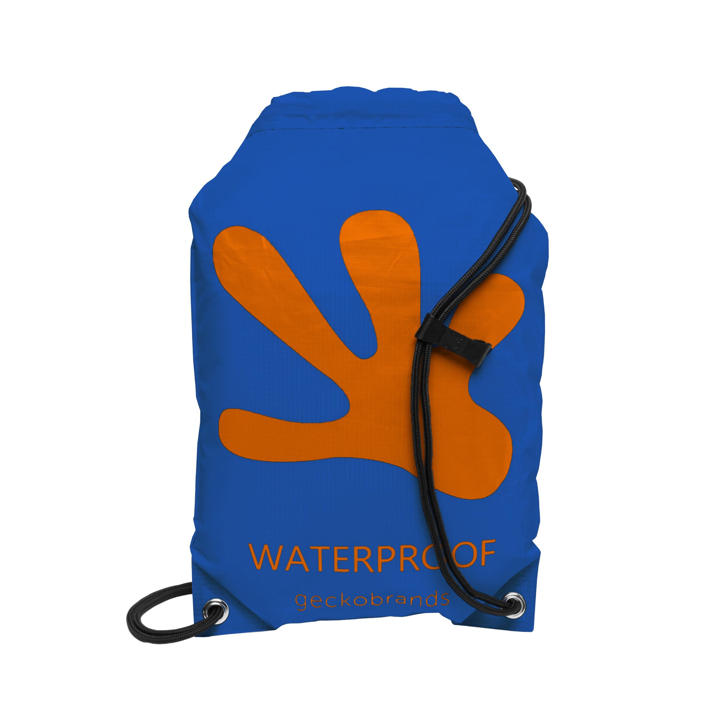 geckobrands Embark 10L Drawstring Backpack – Waterproof, Lightweight Dry Bag for Beach, Hiking, and Light Water Activities
