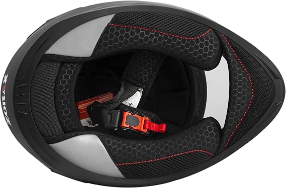 Zorax Falcon Full Face Motorbike Helmet + Extra Dark Smoke Visor