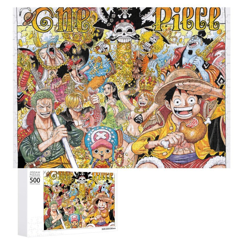 Amazon.co.jp: ワンピースジグソーパズル 300/500/1000ピース 木製