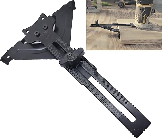 DNP618 Router Edge Guide for DeWalt Fixed Base Compact Routers ...