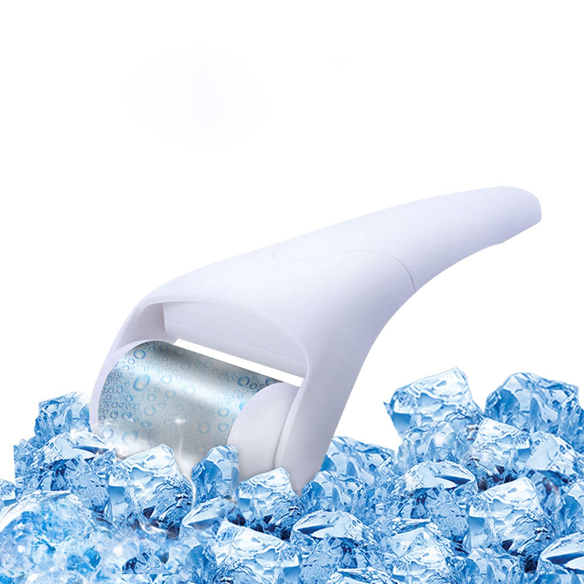 MEILYLA Ice Roller Stainless Steel for Face & Eye Puffiness Relief, Migraine, Pain Relief and Minor Injury, Skin Care Products