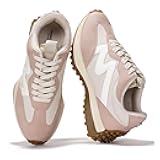 Trendy Sneakers for Women - Memory Foam and Non-Slip Comfortable Casual Ladies Shoes for Womens Fashion Sneakers - Lightweight Lace-up Shoes (Lecco)