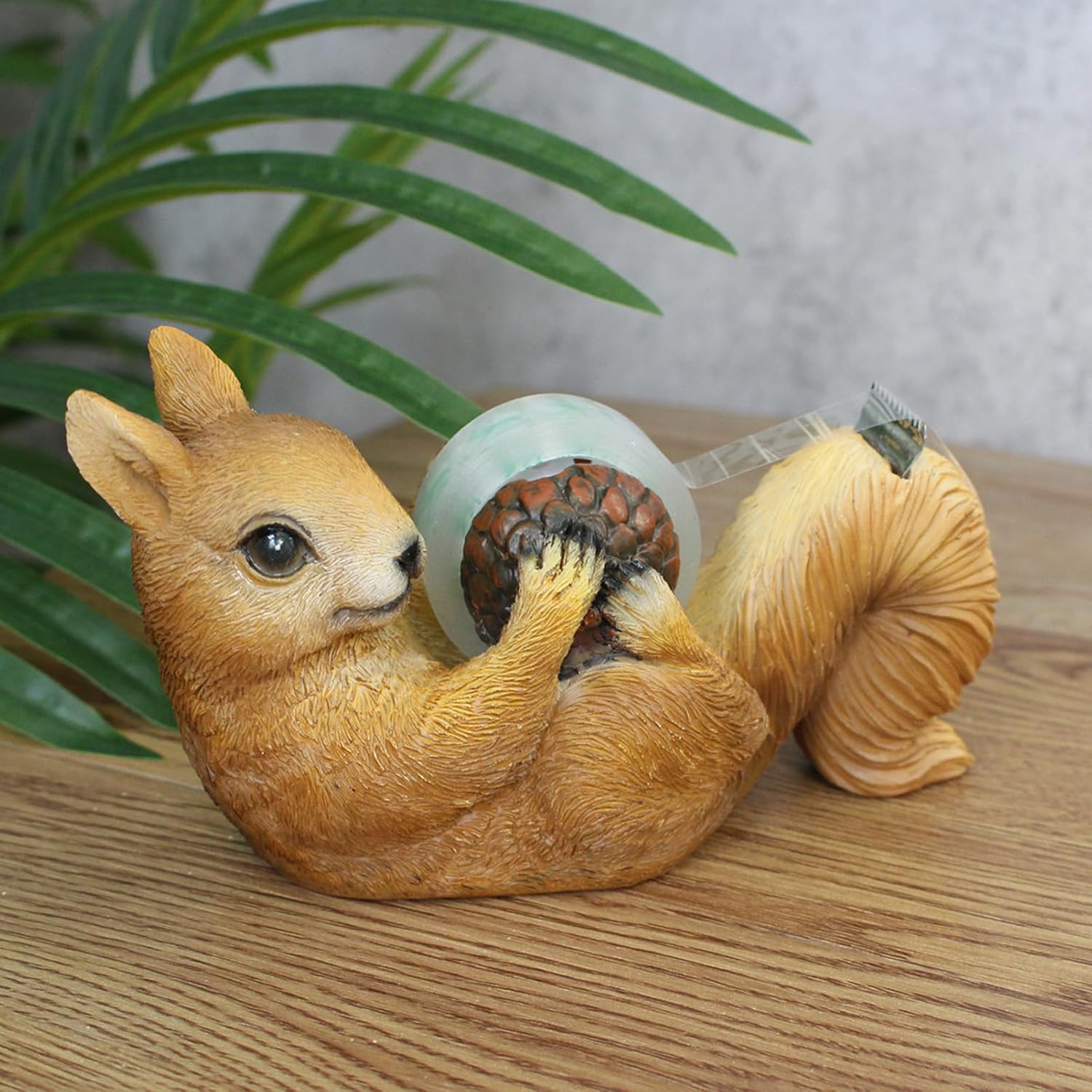 Animal Tape Dispenser | Adhesive Roll Holder | Tape Cutter | Cute Stationery Sets (Squirrels)