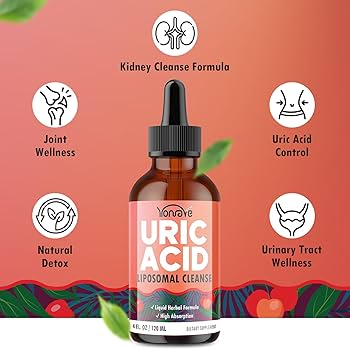 Amazon.com: Liposomal Uric Acid Drops, Tart Cherry