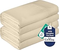 Vista 59 de Royale Linens Juego de 2 sábanas encimeras a granel – Sábanas superiores – Microfibra suave – Resistente a las arrugas y a las manchas – para hotel