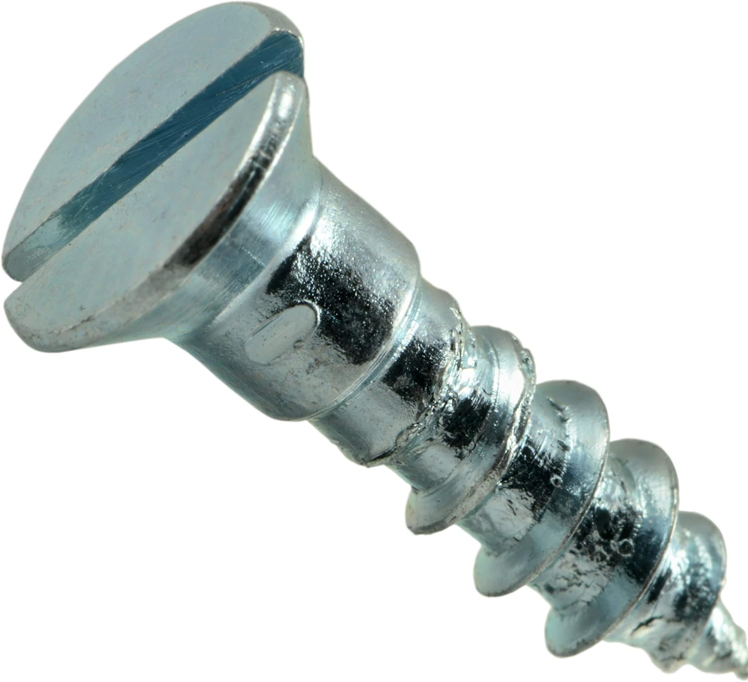 Hard-to-Find Fastener 014973311629 Slotted Flat Wood Screws, 10 x 3/4, Piece-40