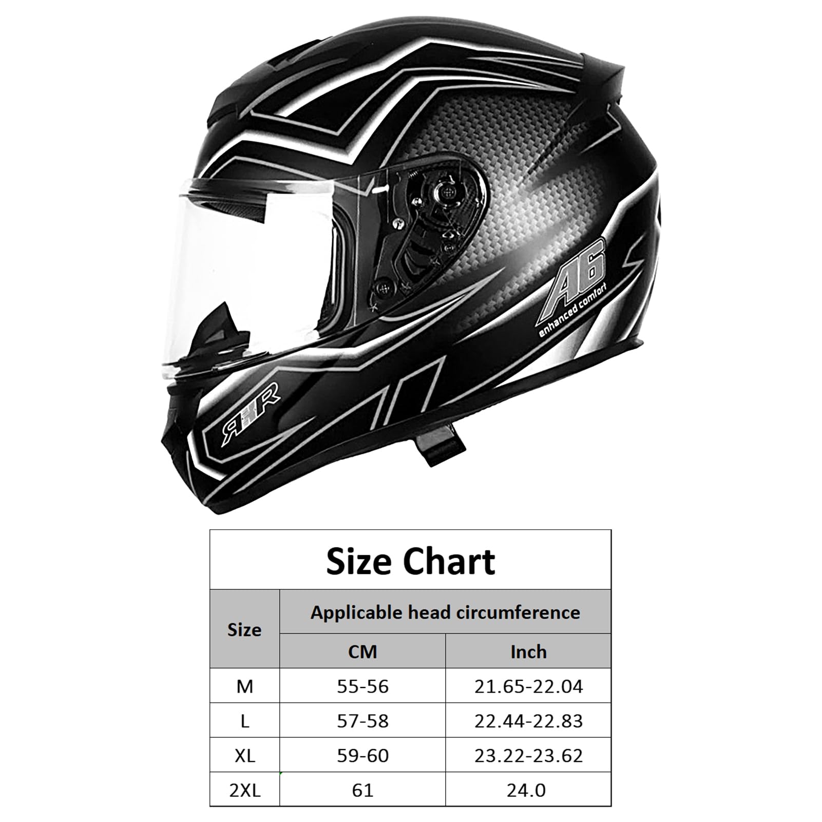 Casco integrale per scooter, caschi da moto, caschi integrali per adulti, caschi da equitazione, caschi integrali da moto con fodera interna estraibile, caschi protettivi per scooter Maciun