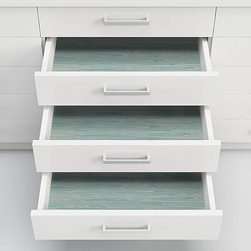 Miniatura 6 de NuWallpaper NUS3337 - Papel tapiz tibetano sintético, color verde azulado