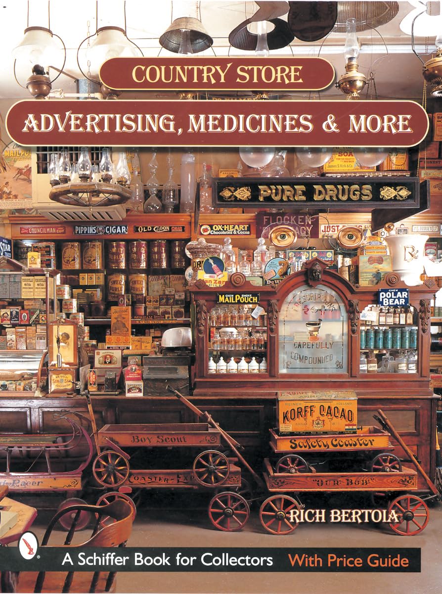 Country Store Advertising, Medicines, and More : sélection d'antiquités américaines rares