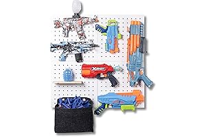 Nerf Gun Pegboard Wall Organizer: The Ultimate Storage Solution