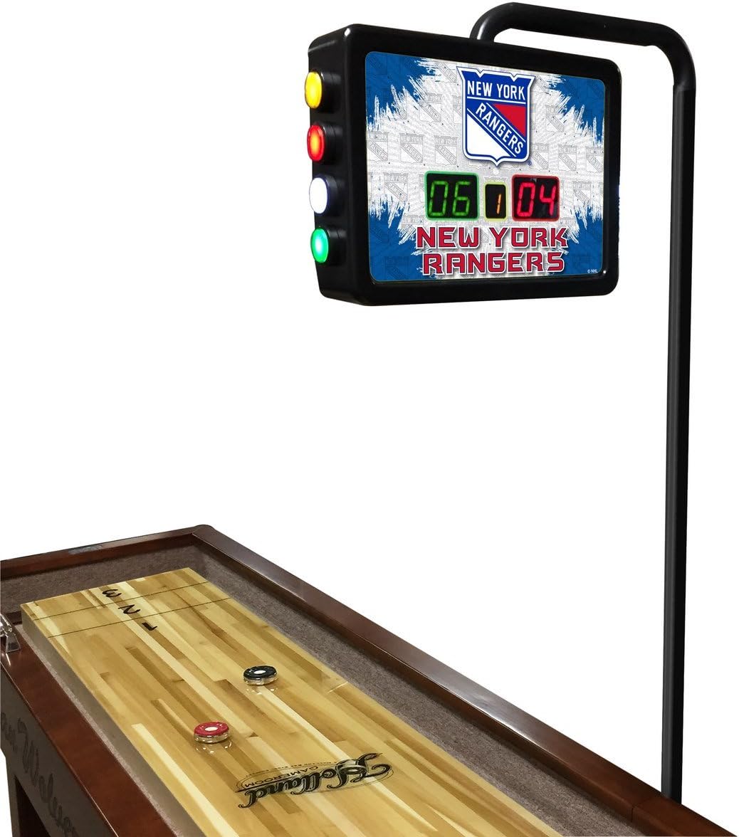 Holland Bar Stool Co. New York Rangers Electronic Shuffleboard Scoring Unit - Officially Licensed