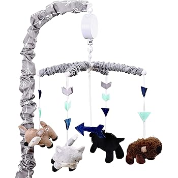 woodland creatures baby mobile