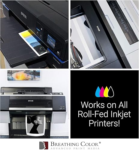 Miniatura 4 de Papel de lona mate Lyve de alta calidad perfecto para su uso en marcas y modelos profesionales de impresoras Epson, Canon y HP preferidas por