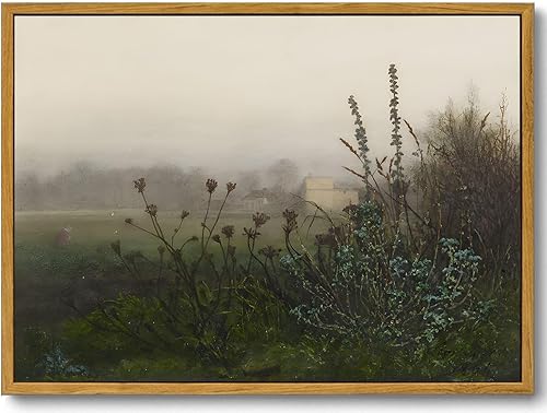 Miniatura 93 de KISSFOX Arte de Pared en Lienzo Vintage del Canal de Venecia Arte Impresionista Retro Neutral Paisaje Urbano de Italia Paisaje Arte de Pared