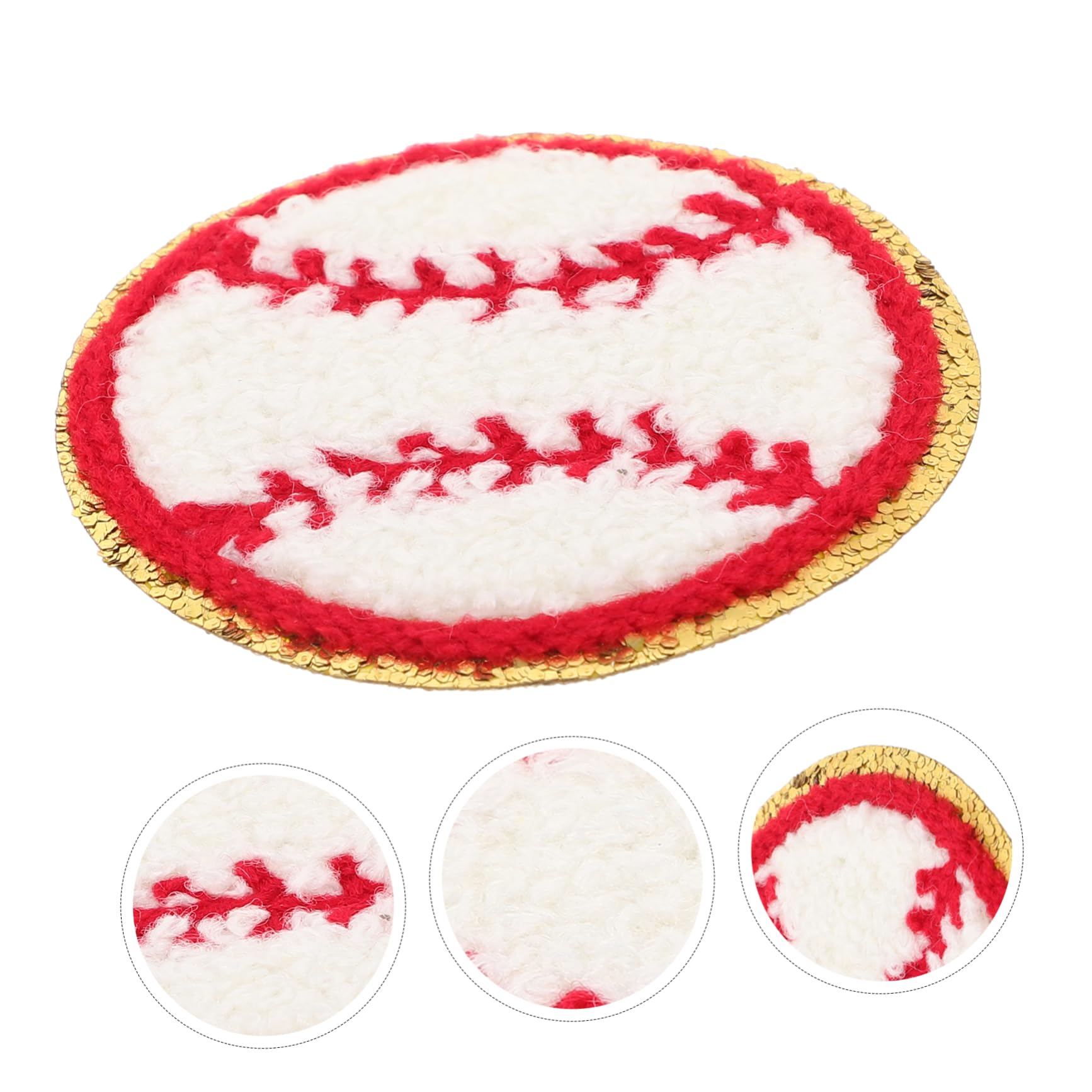60piezas Parches De Béisbol Reemplazables Para Sombreros Parches Decorativos De Ropa Resistentes Al Accesorios Para Manualidades y Reparaciones