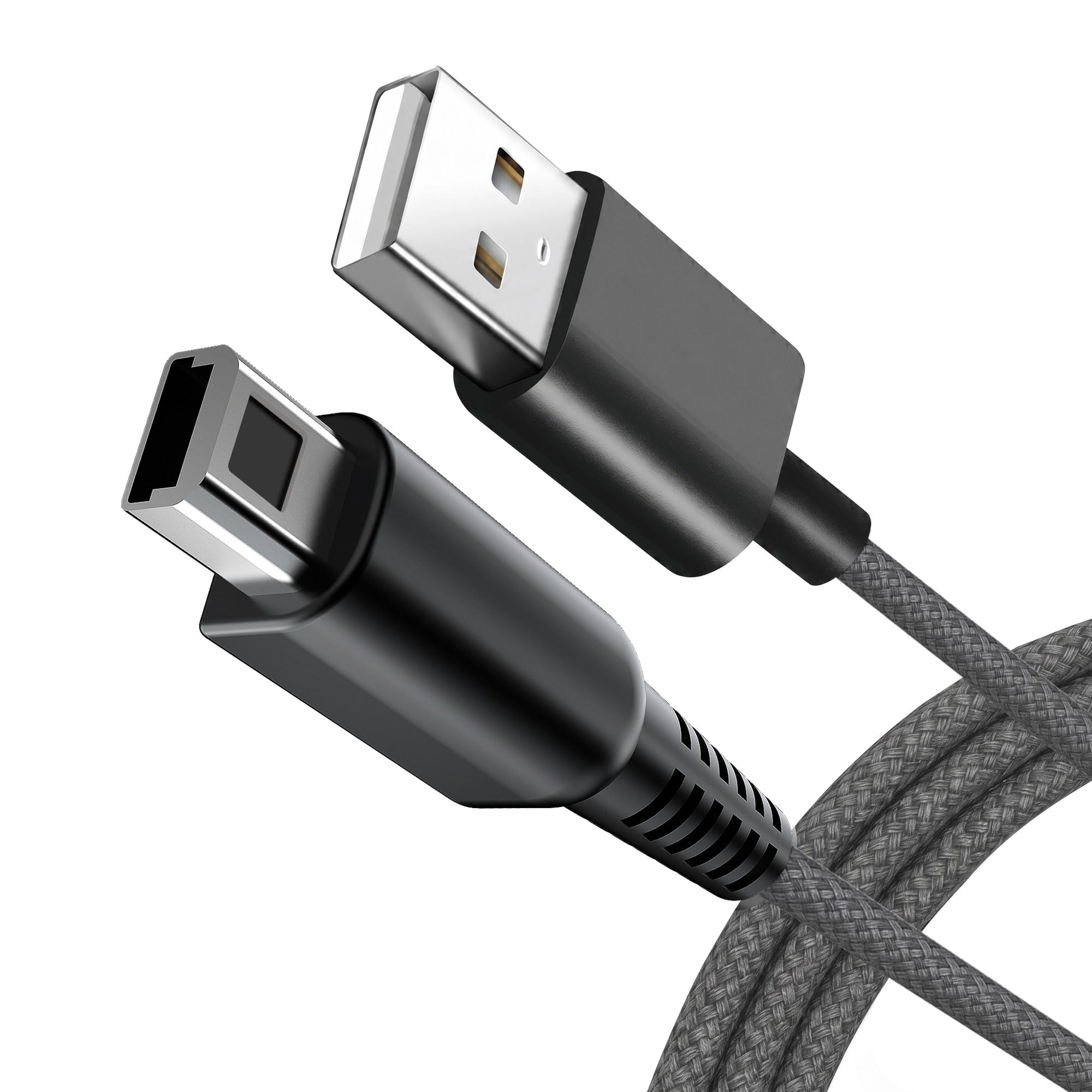 Amazon.co.jp: 3DS 用 充電ケーブル 150cm ナイロン編組 USB 充電