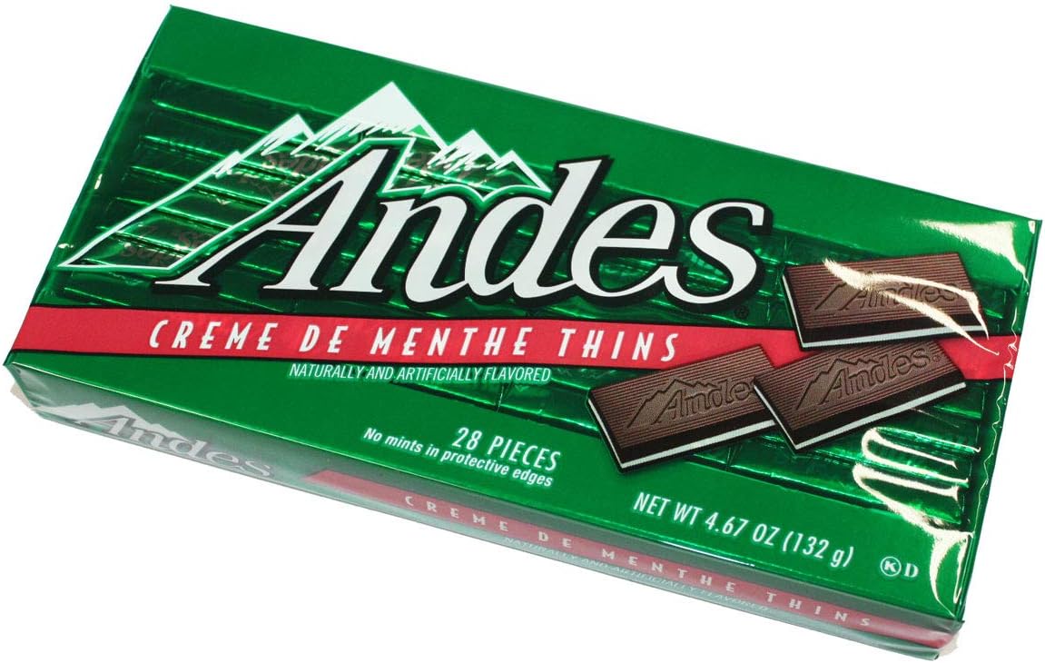 Andes Creme De Menthe Thins, 4.67 oz (Pack of 3)