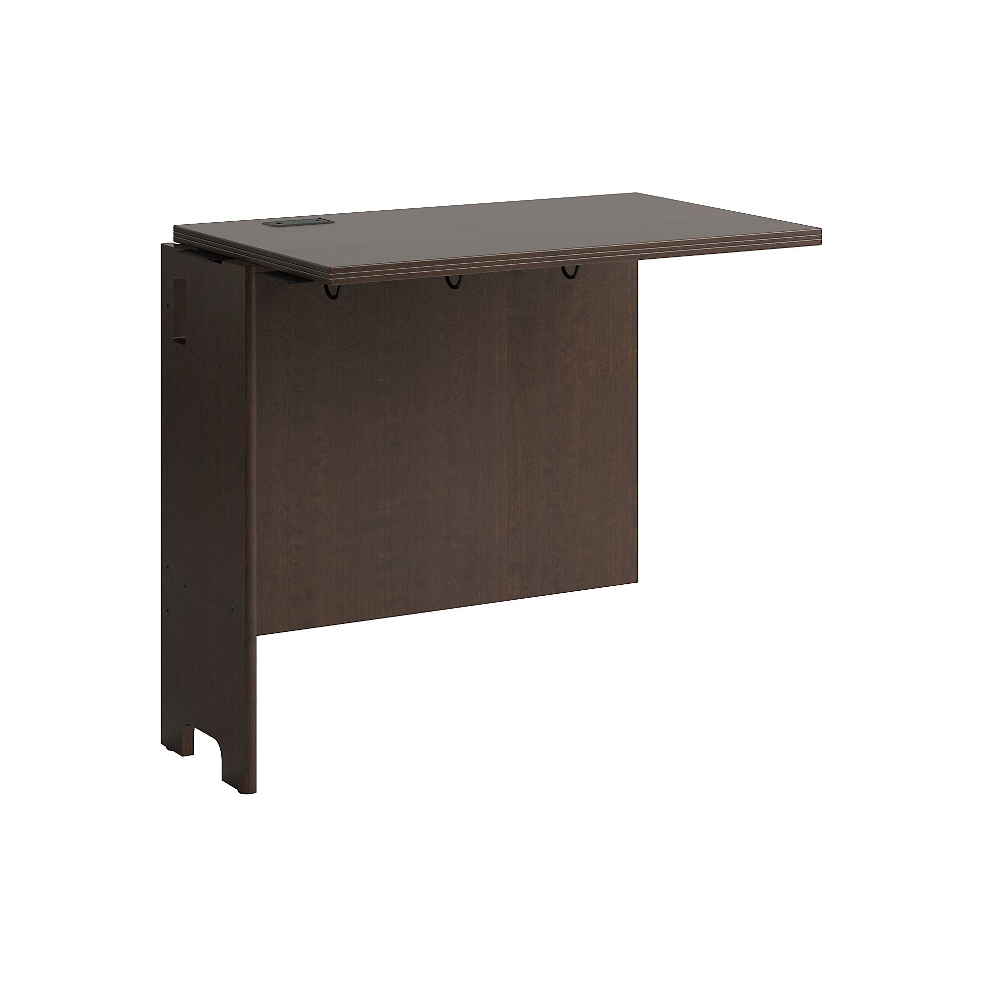 Bush Furniture Envoy 32W Desk Return in Mocha Cherry