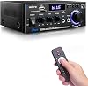 2025 New Upgrade AK45 Rated Power 50W2 Amplifier,Home Audio Stereo Receivers with Bluetooth 5.4TPA3116 Chip for Passive Speakers,Home Audio Amplifier with RCA,SD,FM,USB, MIC,Stereo Amplifier