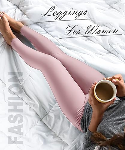 Miniatura 4 de Refeel Pantalones de yoga gruesos de cintura alta, control de abdomen, leggings de yoga para mujer