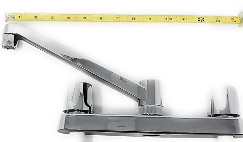 Miniatura 5 de Fregadero Grifo de 8" Plástico ABS Cromado [PRO-1018] - Grifo de Plastico de Calidad para baño o cocina