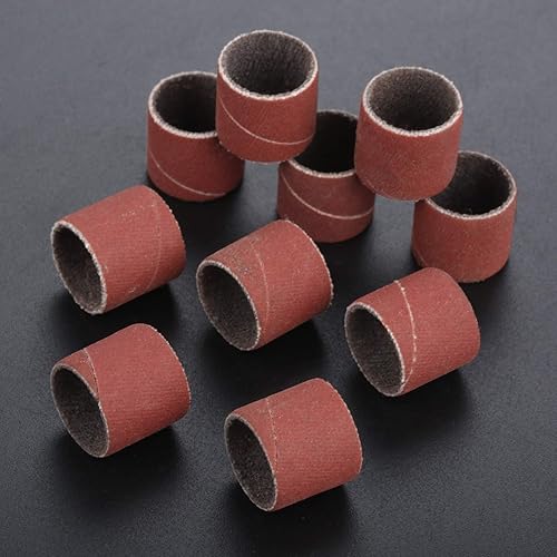 Miniatura 5 de 100 unids bandas de lijado 600 tambores de grano mangas para DREMEL herramientas rotativas 4.7 in