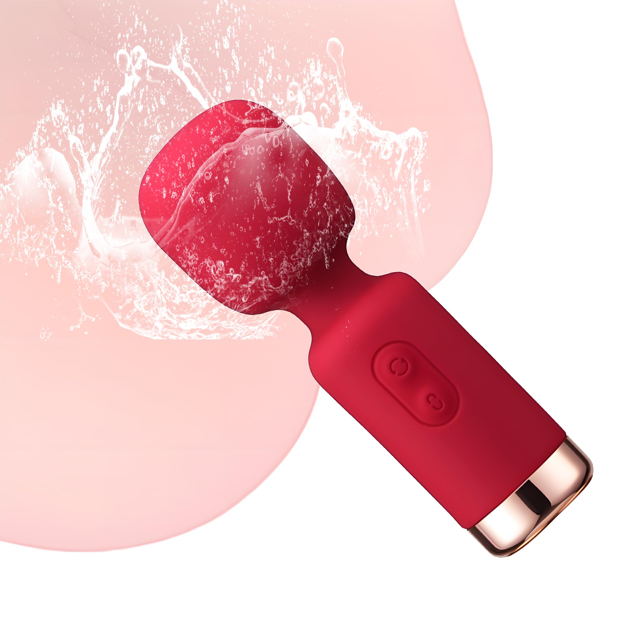 Vibrator Wand Quiet Mini Vibrator for Women Body Safe Silicone Clit Vibrators Sex Toy for Adult Use Portable